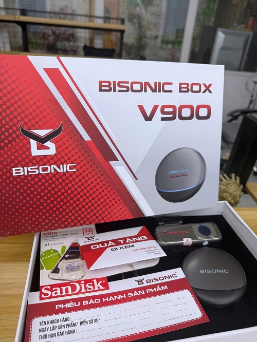 Màn hình Android Box Bisonic V900